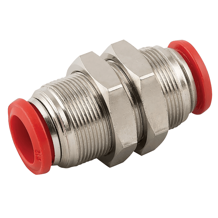 Aignep 03MM OD Equal Bulkhead X M10 X 1 P5-3 - FluidAirFittings