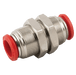 Aignep 03MM OD Equal Bulkhead X M10 X 1 P5-3 - FluidAirFittings