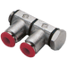 Aignep 08MM OD X 1/8" BSPP Male Double Banjo P23-8-1/8 - FluidAirFittings