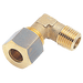 Aignep 1/2" BSPT Male X 10MM OD Male Stud Elbow 13280-10-12 - FluidAirFittings