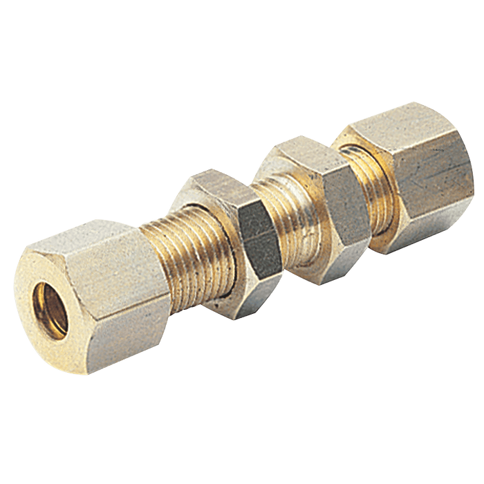 Aignep 6MM OD Bulkhead Connector 13465-6 - FluidAirFittings