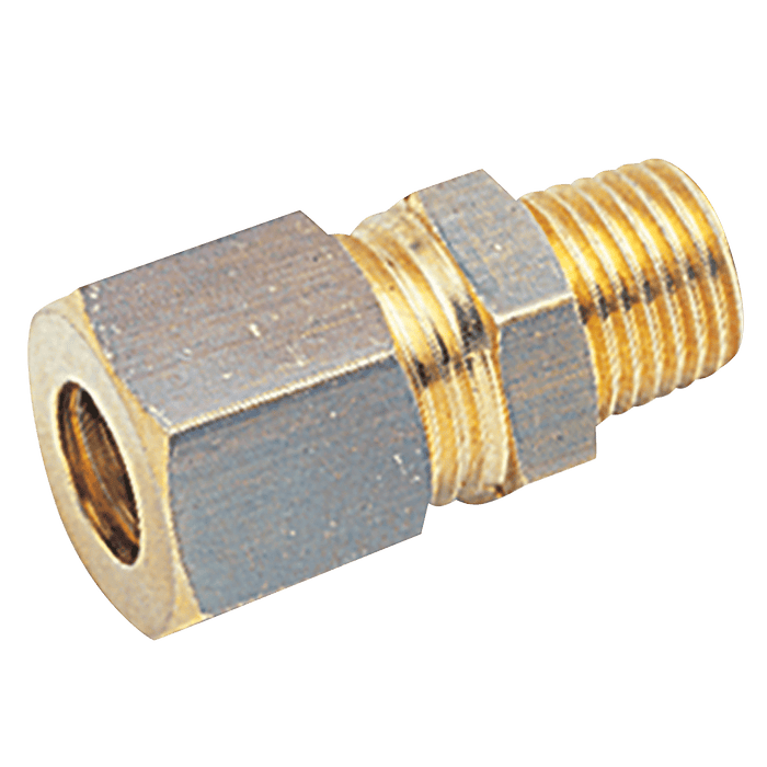 Aignep 1/2" BSPT Male X 10MM OD Male Stud 13480-10-12 - FluidAirFittings
