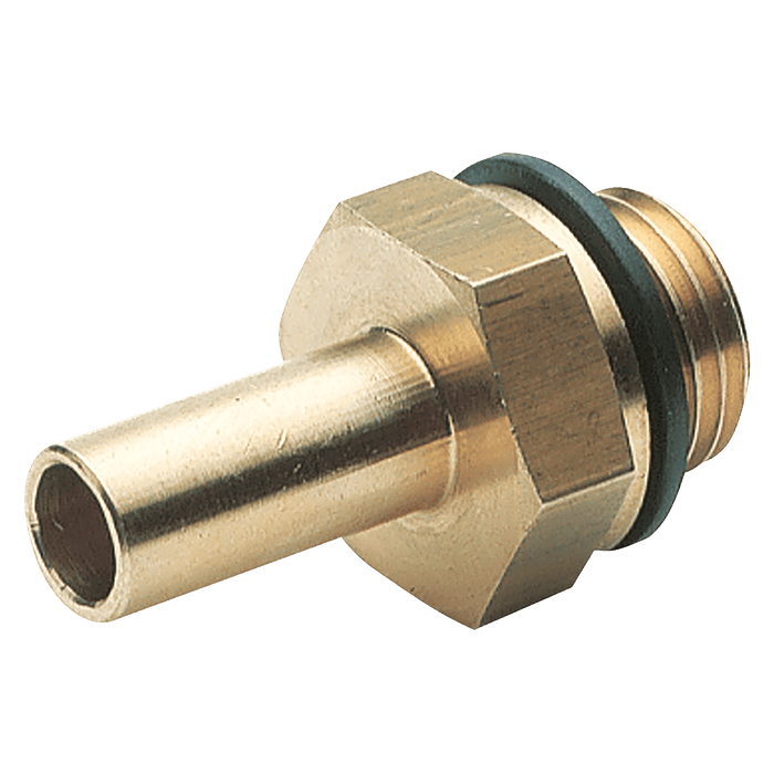 Aignep 3/8" BSPP Male X 10MM OD Standpipe Adaptor 13530-10-38 - FluidAirFittings