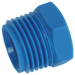 Tefen 1/2" BSPT Male Blanking Plug PN12-12 - FluidAirFittings