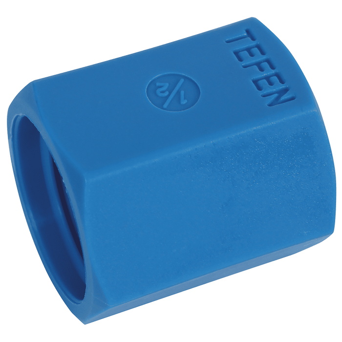 Tefen 1/8" BSPT Female Socket PN5-18 - FluidAirFittings