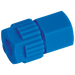 Tefen 1/4" BSPT Female X 6 X 4MM OD Female Connector PP2-8-14 - FluidAirFittings