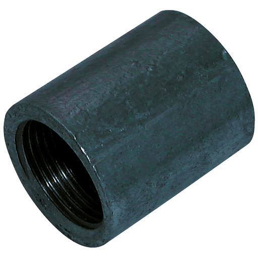 FT Pro 1/8" BSP Black Wrought Iron Socket MIWRSB-18N - FluidAirFittings