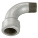 GF 1/2" BSP/T Male/F Long Bend Galvanised GF1G GF1-12 - FluidAirFittings