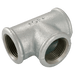 GF 1.1/2" X 1/2" X 1.1/2" G Mi Tee GF130G GF130-112-12-112 - FluidAirFittings