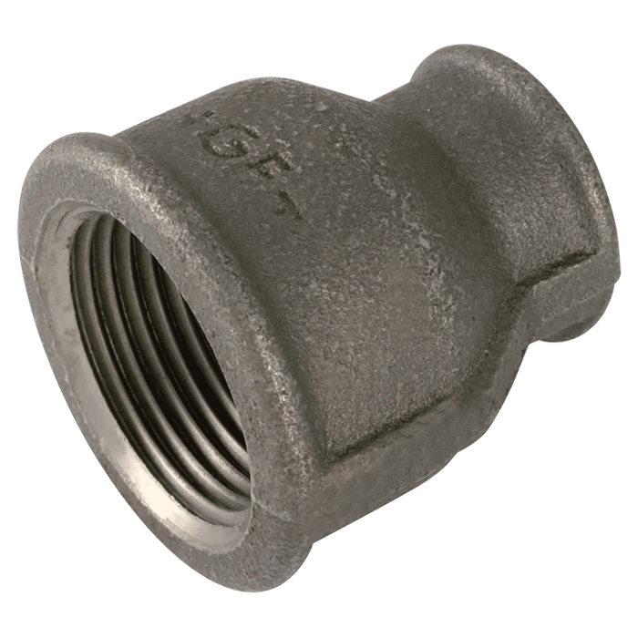 GF 3/8" X 1/4" BSPP Reducing Socket Black GF240 GF240-38-14N - FluidAirFittings