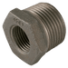 GF 1.1/4" X 3/8" BSPT/P Male/Female Bush Black GF241 GF241-114-38N - FluidAirFittings