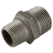 GF 1.1/4" X 3/4" BSPTM Hex Nipple Black GF245 GF245-114-34N - FluidAirFittings