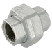 GF 1.1/2" BSPP Female/Female IBS Union Galvanised GF342G GF342-112 - FluidAirFittings