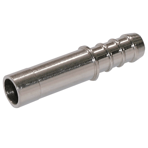 FT Pro - HCL12-10 10MM ID X 12MM OD S/Pipe Hose Tail Brass N/P - FluidAirFittings