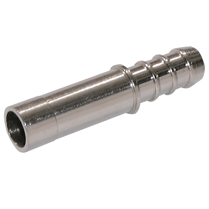 FT Pro - HCL12-10 10MM ID X 12MM OD S/Pipe Hose Tail Brass N/P - FluidAirFittings