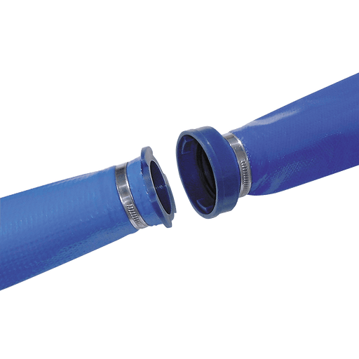Jaymac 5" Male Layflat Hose Coupling LMC-5 - FluidAirFittings