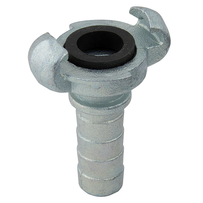 1" Hose Tail Claw Coupling Steel Plated CCHT-1 - FluidAirFittings