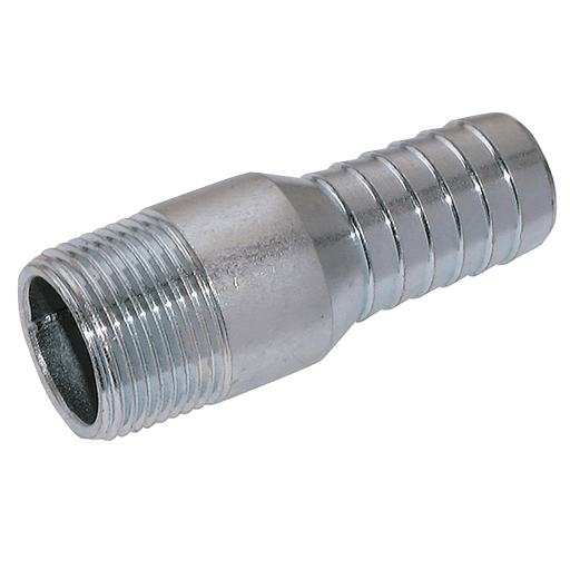 FT Pro 2" BSPT Steel Combi Nipple Plated CNS-2 - FluidAirFittings