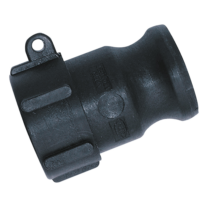 FT Pro - A4-PP-NPT 4" NPT Female Plug Type A Polypropylene - FluidAirFittings