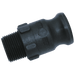 FT Pro - F4-PP-NPT Part F 4" NPT Polypropylene - FluidAirFittings