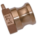 FT Pro - A1-BR-NPT 1" NPT Female Plug "A" Brass - FluidAirFittings