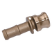 FT Pro - E114-BR Camlock 1.1/4" OD Hose Tail Type E Brass - FluidAirFittings