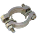 FT Pro - MIPC-3949 39-49MM Z/Yellow Plated M/Iron Clamp - FluidAirFittings