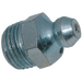 FT Pro 1/8" NPT Male, Straight Grease Nipple, Steel GN02N - FluidAirFittings