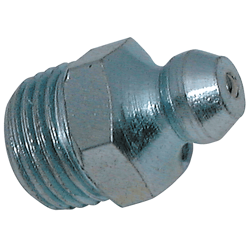 FT Pro M6 X 1 Straight Grease Nipple GNM6 - FluidAirFittings