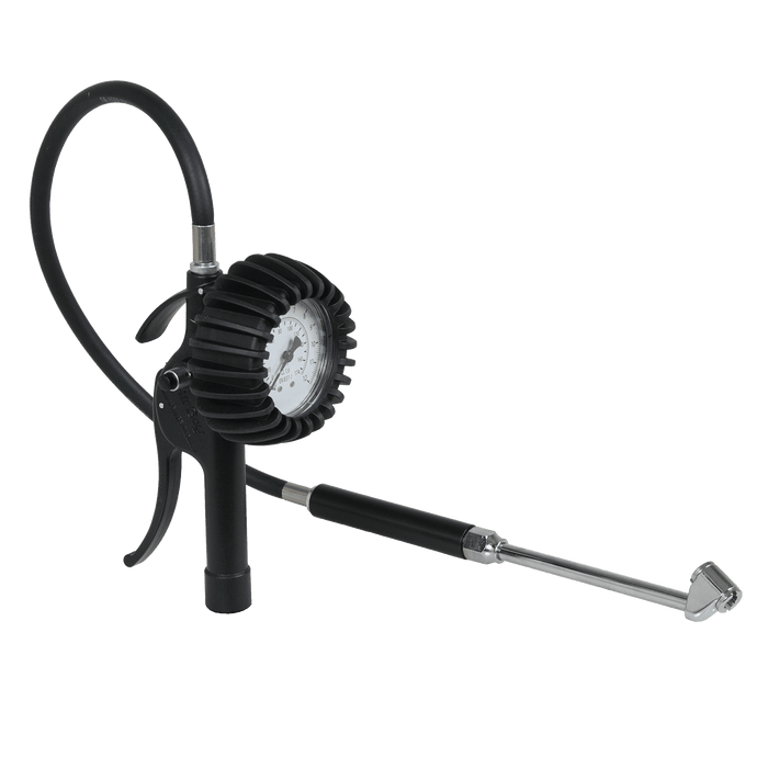 JWL Air Boy Tyre Inflating Gun W/Twin Connector 80MM 150131-134 - FluidAirFittings