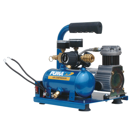 PUMA Portable Air Compressor 24V 8 Bar 0.5 Litre PD11005/24V - FluidAirFittings