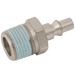 Parker Rectus 3/8" BSPT Male Plug 22SFAK17SXN - FluidAirFittings