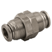 Aignep 06MM OD Bulkhead M14X1 316 SS 60050-6 - FluidAirFittings
