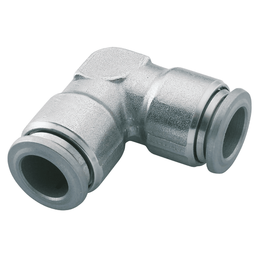 Aignep 08MM OD Equal Elbow Connector 316 SS 60130-8 - FluidAirFittings