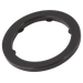 M6 METRIC NYLON NOTCHED WASHER BLACK D11X-6M - FluidAirFittings