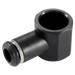 Aignep 8MM OD X 3/8" Single Body Banjo 55500-8-3/8 - FluidAirFittings
