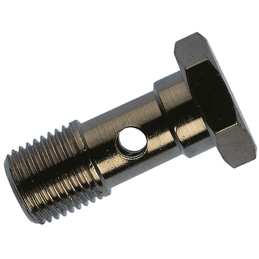 Aignep M12 X 1.5 Single Banjo Stem 55410-M12X1.5 - FluidAirFittings
