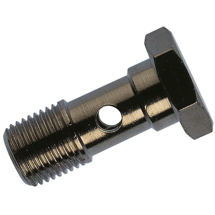 Aignep M12 X 1.5 Single Banjo Stem 55410-M12X1.5 - FluidAirFittings