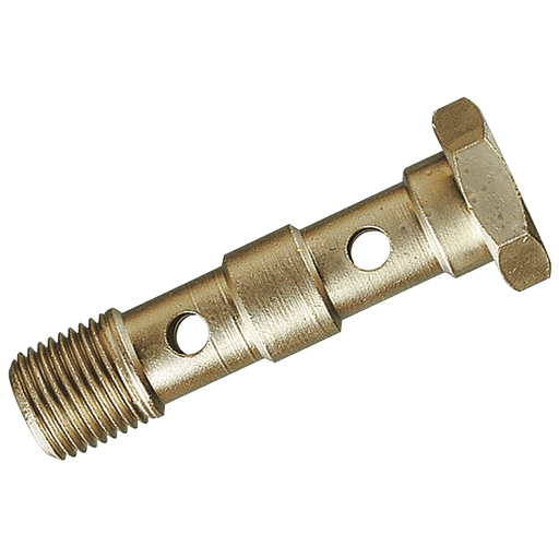 Aignep 1/2" BSPP Double Banjo Stem 55420-1/2 - FluidAirFittings