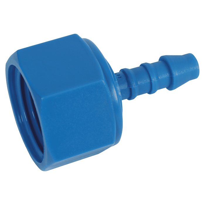 Tefen 1/2" BSPT Female Swivel Nut X Hose Tail PN14-8-12 - FluidAirFittings