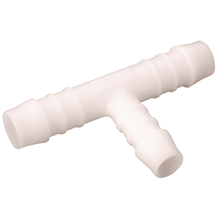 Norma 06-04-06MM ID Reducing Tee Push-On White NOR-TRS6-4-6 - FluidAirFittings