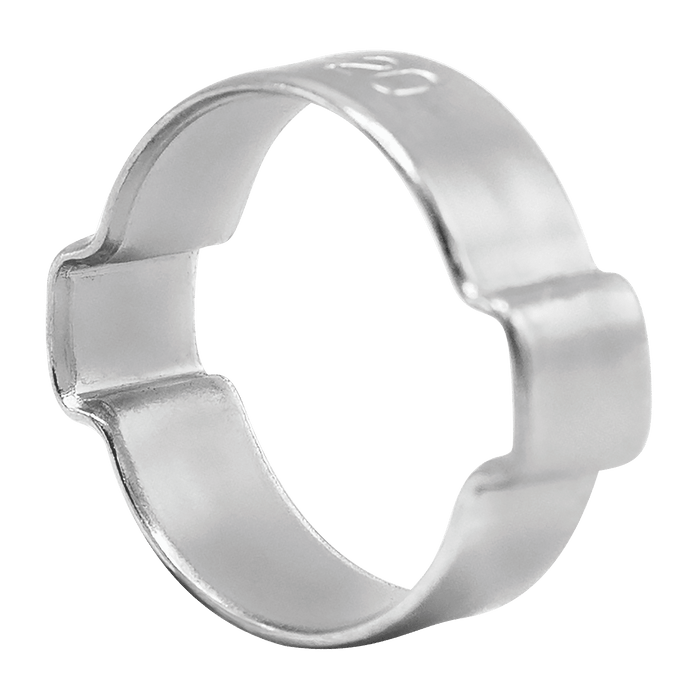 Mikalor 11-13MM 2 Ear Hose Zinc Plated Steel O Clip 03012136 - FluidAirFittings