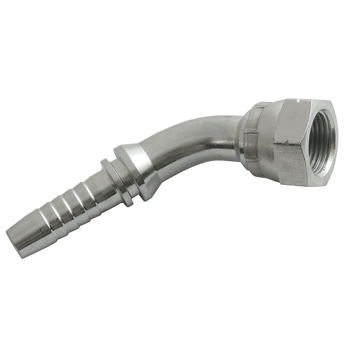 FT Pro - BFF064506CF 3/8" BSP Female Flat Faced X Hose Tail 3/8" Hose ID - FluidAirFittings