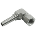 FT Pro - JF0490K04CF 7/16" JIC Female Hose Connector 90° Compact Elbow - FluidAirFittings