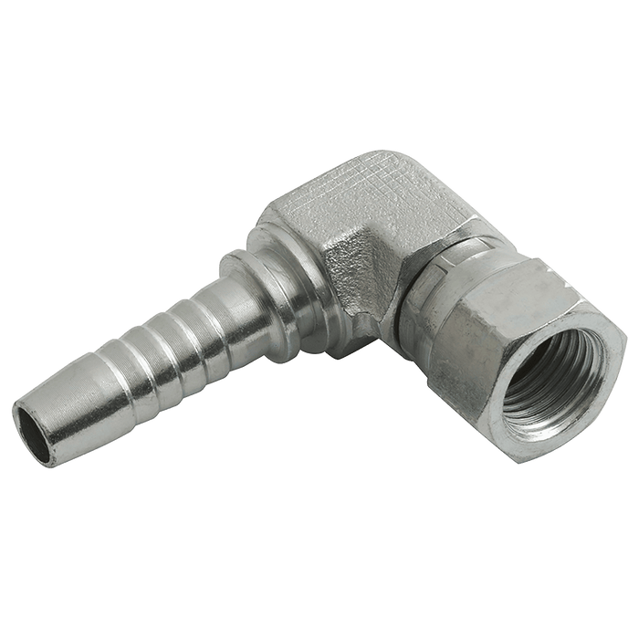 FT Pro - JF1090K08CF 7/8" JIC Female Hose Connector 90° Compact Elbow - FluidAirFittings