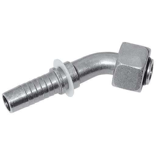 FT Pro - HMFL05-45-M16CF M16 X 1.5 Metric Female Light Duty 45° Swept Elbow - FluidAirFittings