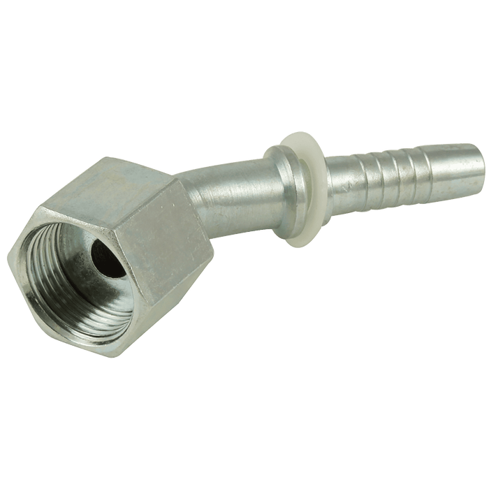 FT Pro - ORFSF064506CF 11/16" ORFS Female 45° Swept Elbow - FluidAirFittings