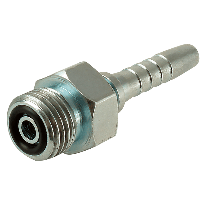 FT Pro - ORFSM0404CF 9/16" ORFS Male O-Ring Face X Hose Tail Straight - FluidAirFittings