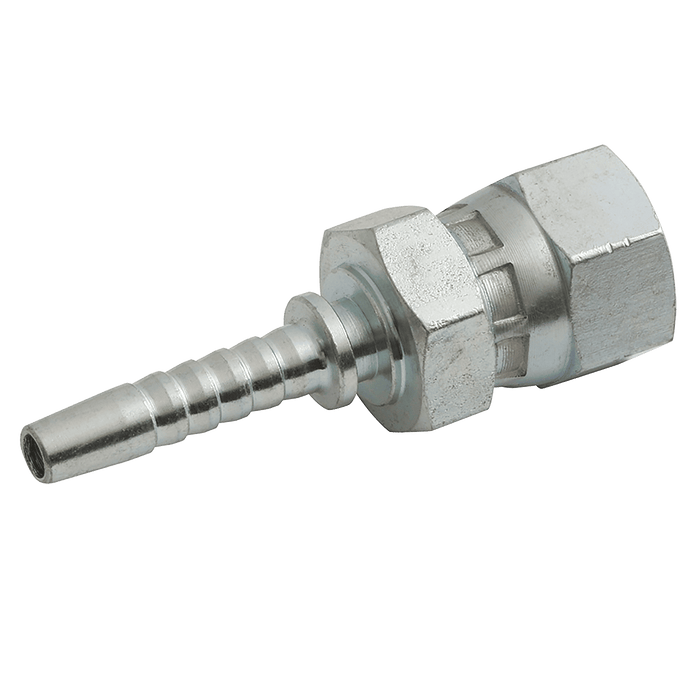 FT Pro - JISM2410CF M24 Metric Female (KOMATSU Style) X Hose Tail Straight - FluidAirFittings