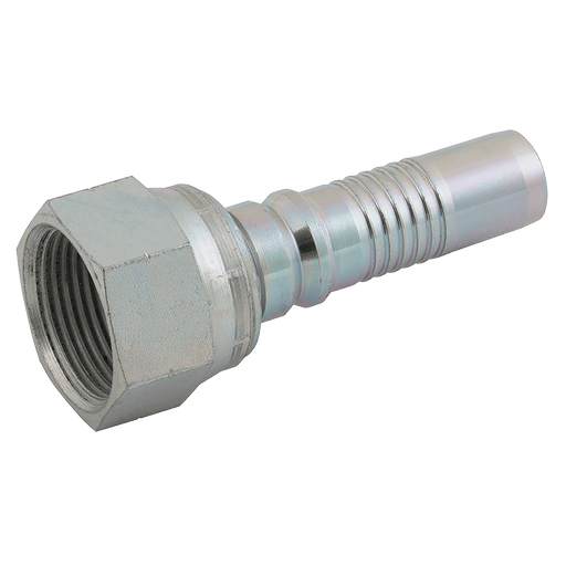 FT Pro - JMJICM-21-16CF 1.5/16" JIC Female Interlock Straight 1" Hose ID - FluidAirFittings
